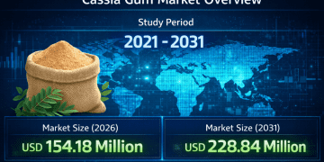 Cassia Gum Market Size to Reach USD 228.84 Million by 2031