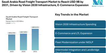 Saudi Arabia Road Freight Transport Market to Reach USD 9B by 2031, Driven by Vision 2030 Infrastructure, E-Commerce Expansion