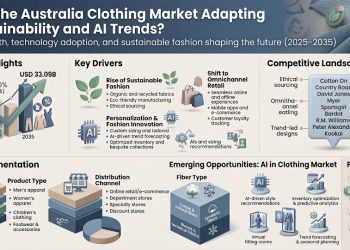 Australia Clothing Market Poised for $33.09 Billion by 2035 with 3% CAGR Driven by Sustainable Fashion
