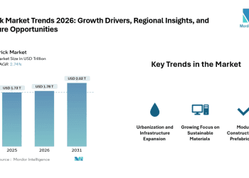 Brick Market Value Projected to Reach USD 2.03 Trillion by 2031