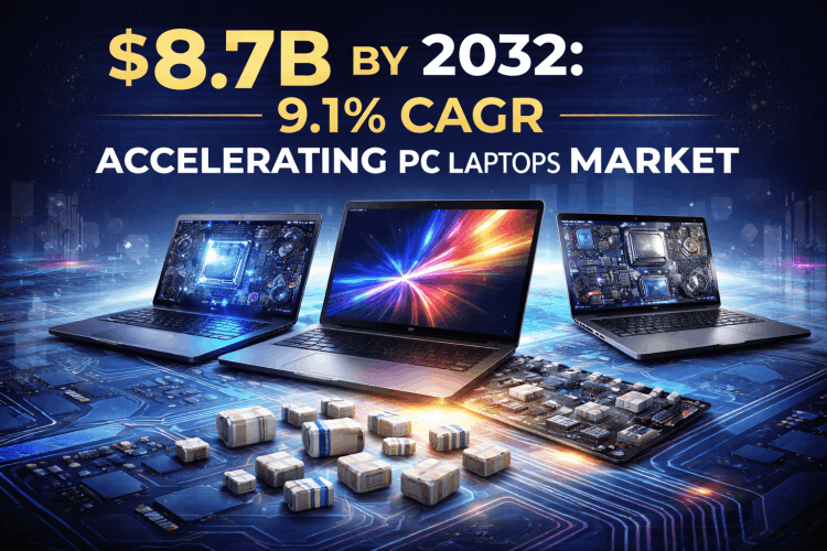 9.1% CAGR Accelerating PC Laptops MLCC Market – Press Releases Distribution for Market Research Reports