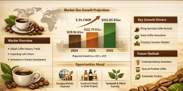 Coffee Market to Reach USD 155.05 Billion by 2035 as Specialty Coffee Demand and Green Coffee Innovations Accelerate Industry Growth