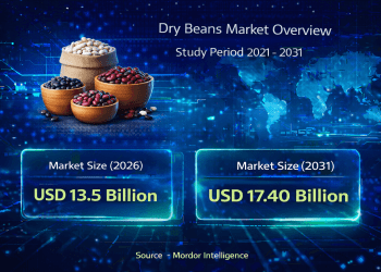 Dry Beans Market Size to Reach USD 17.40 Billion by 2031 – Mordor Intelligence – Press Releases Distribution for Market Research Reports