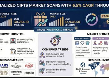 Personalized Gifts Market Set to Reach USD 52.9 Billion Amid Rising Tensions – Press Releases Distribution for Market Research Reports