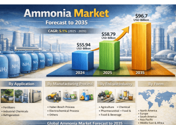 How Ammonia Is Feeding the World and Powering the Clean Energy Revolution on Its Way to USD 96.7 Billion by 2035 – Press Releases Distribution for Market Research Reports