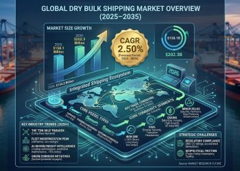 Inside the Global Dry Bulk Shipping Market and Its Steady Voyage to USD 202.3 Billion by 2035 – Press Releases Distribution for Market Research Reports